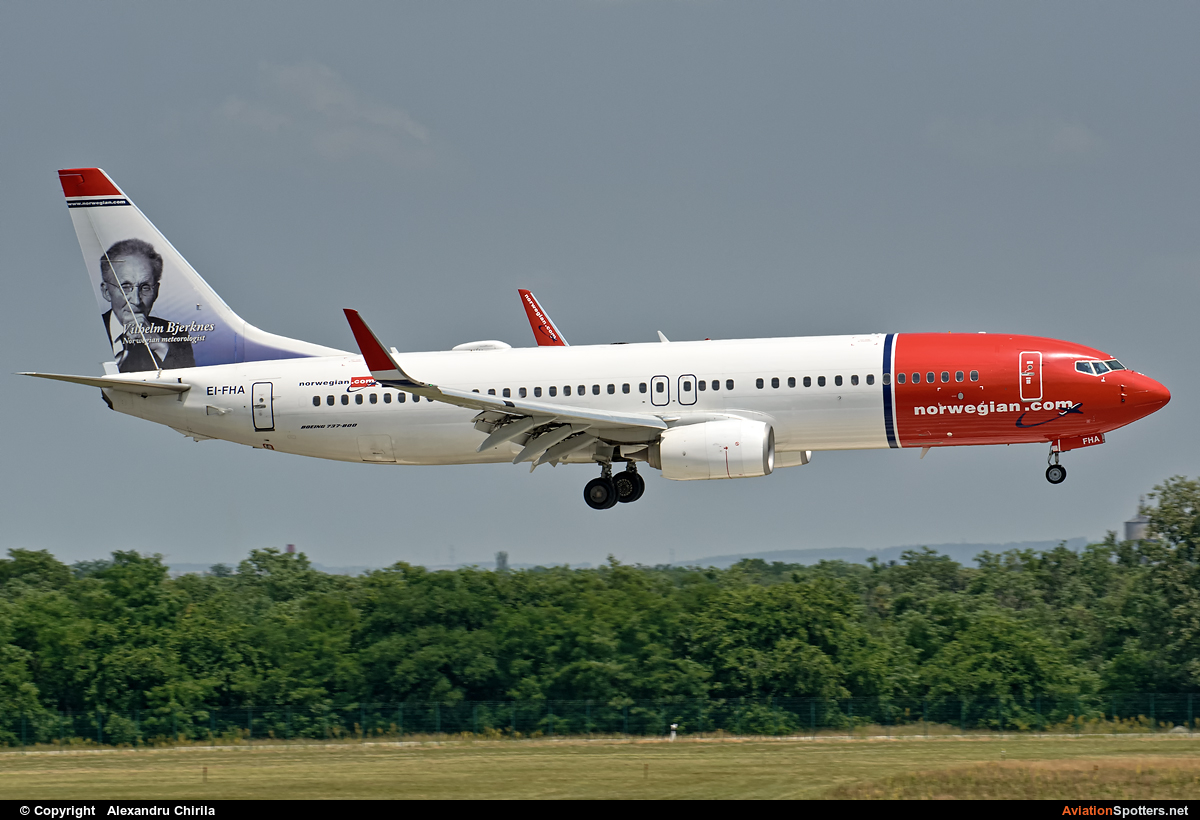 Norwegian Air Shuttle  -  737-800  (EI-FHA) By Alexandru Chirila (allex)