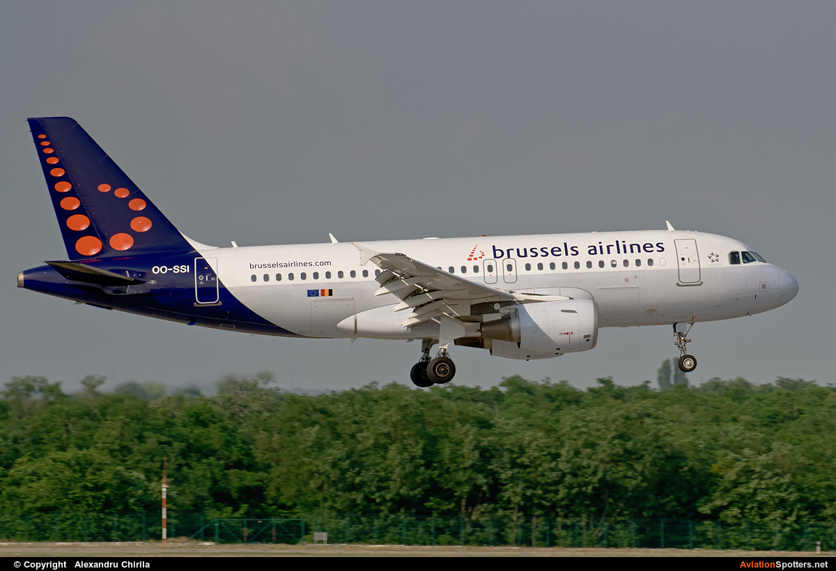 Brussels Airlines  -  A319-112  (OO-SSI) By Alexandru Chirila (allex)