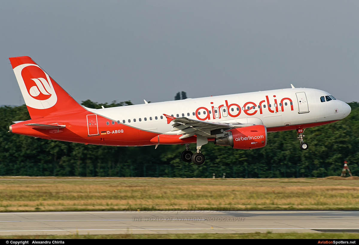 Air Berlin  -  A319  (D-ABGQ) By Alexandru Chirila (allex)