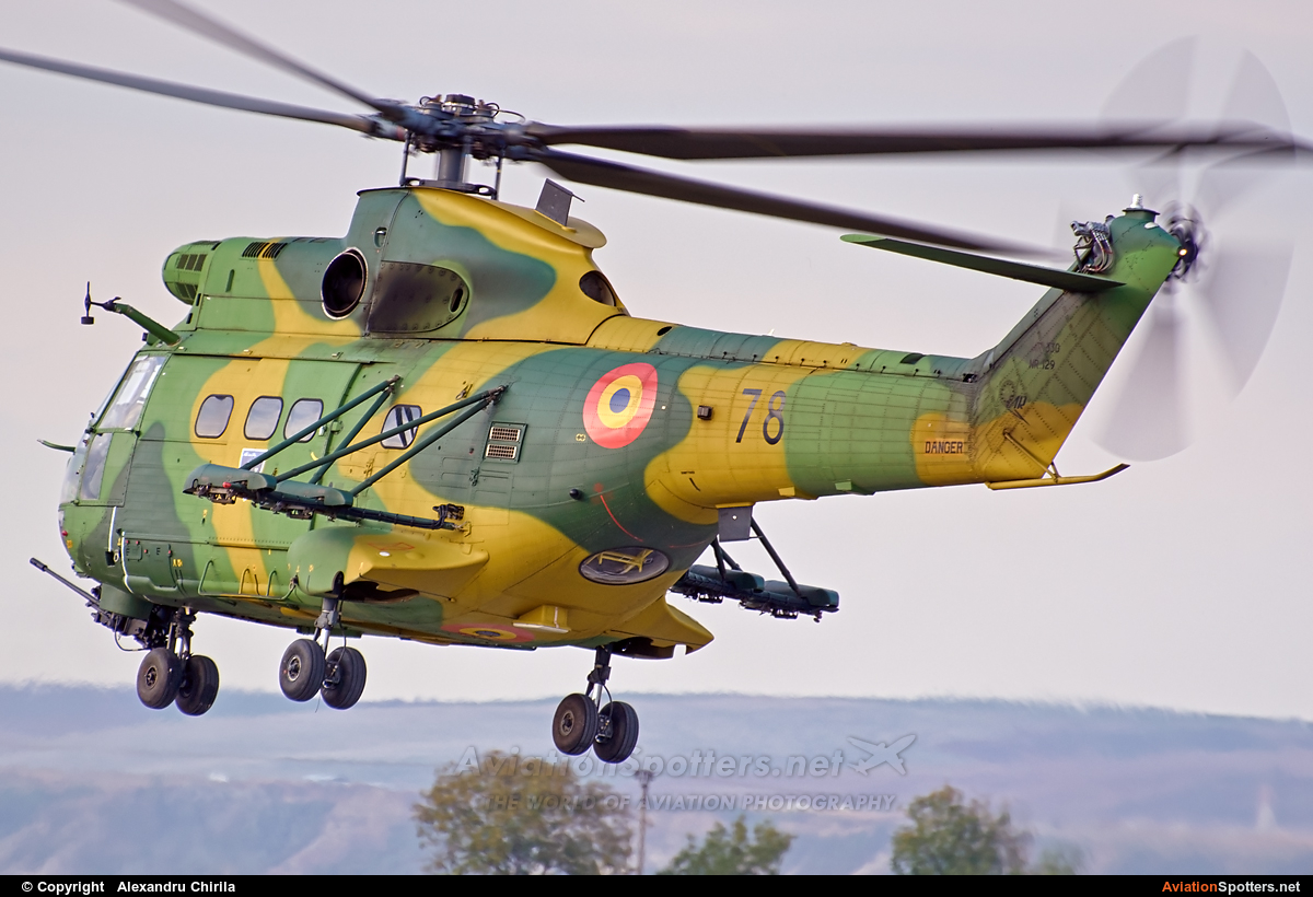 Romania - Air Force  -  IAR 330L-Socat Puma  (78) By Alexandru Chirila (allex)