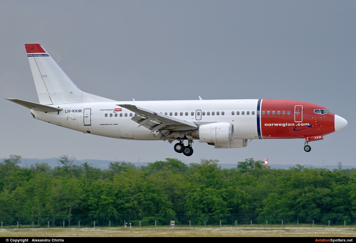 Norwegian Air Shuttle  -  737-300  (LN-KKM) By Alexandru Chirila (allex)