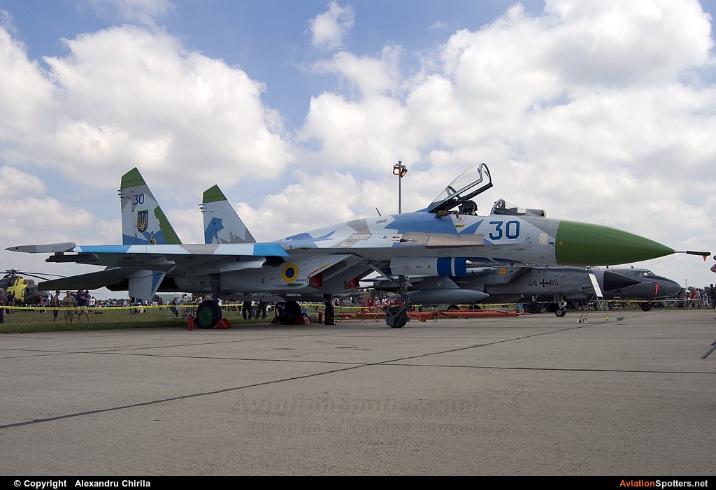 Ukraine - Air Force  -  Su-27  (30 BLUE) By Alexandru Chirila (allex)