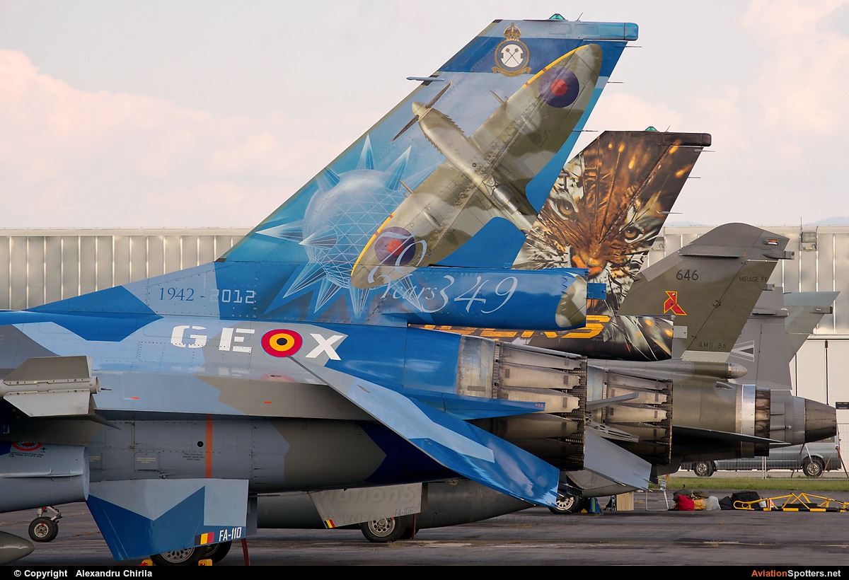 Belgium - Air Force  -  F-16A Fighting Falcon  (FA-110) By Alexandru Chirila (allex)