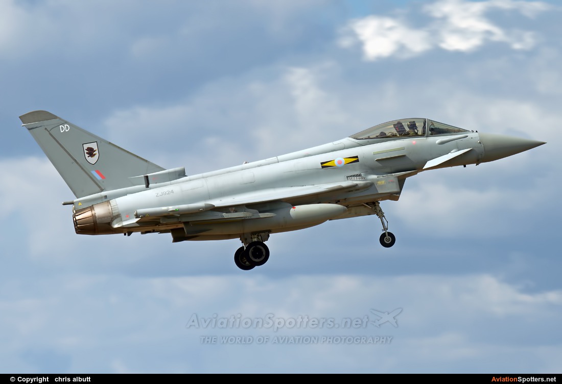 UK - Air Force  -  EF-2000 Typhoon FGR.4  (ZJ924) By chris albutt (ctt2706)