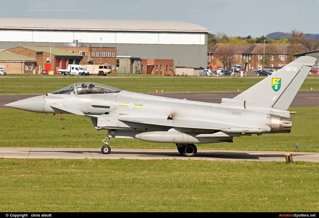 UK - Air Force  -  EF-2000 Typhoon FGR.4  (ZJ921) By chris albutt (ctt2706)