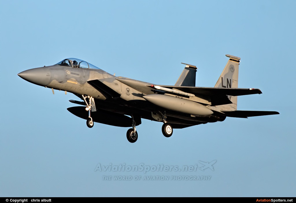 USA - Air Force  -  F-15C Eagle  (86-0165) By chris albutt (ctt2706)