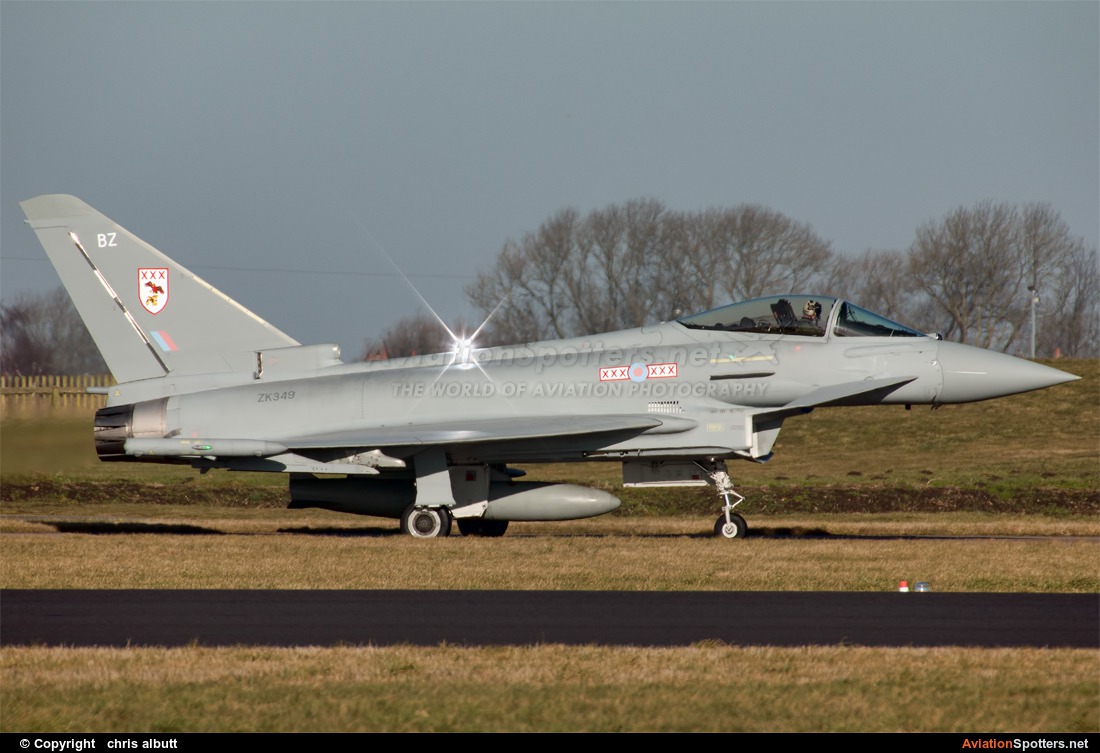 UK - Air Force  -  EF-2000 Typhoon FGR.4  (ZK349) By chris albutt (ctt2706)