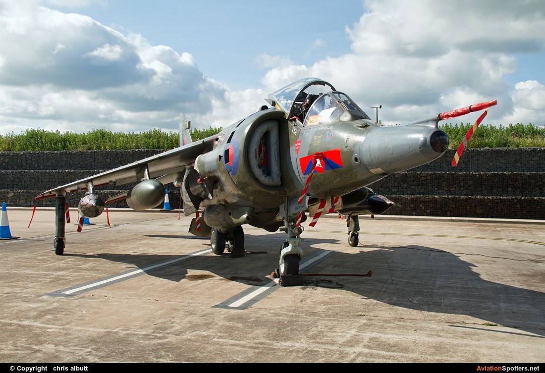 UK - Air Force  -  Harrier GR.3  (XZ991) By chris albutt (ctt2706)