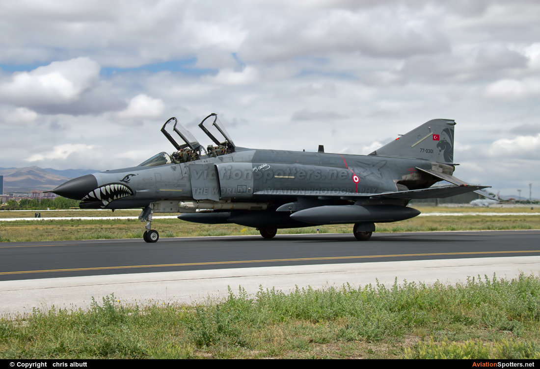 Turkey - Air Force  -  F-4E Terminator  (77-0301) By chris albutt (ctt2706)