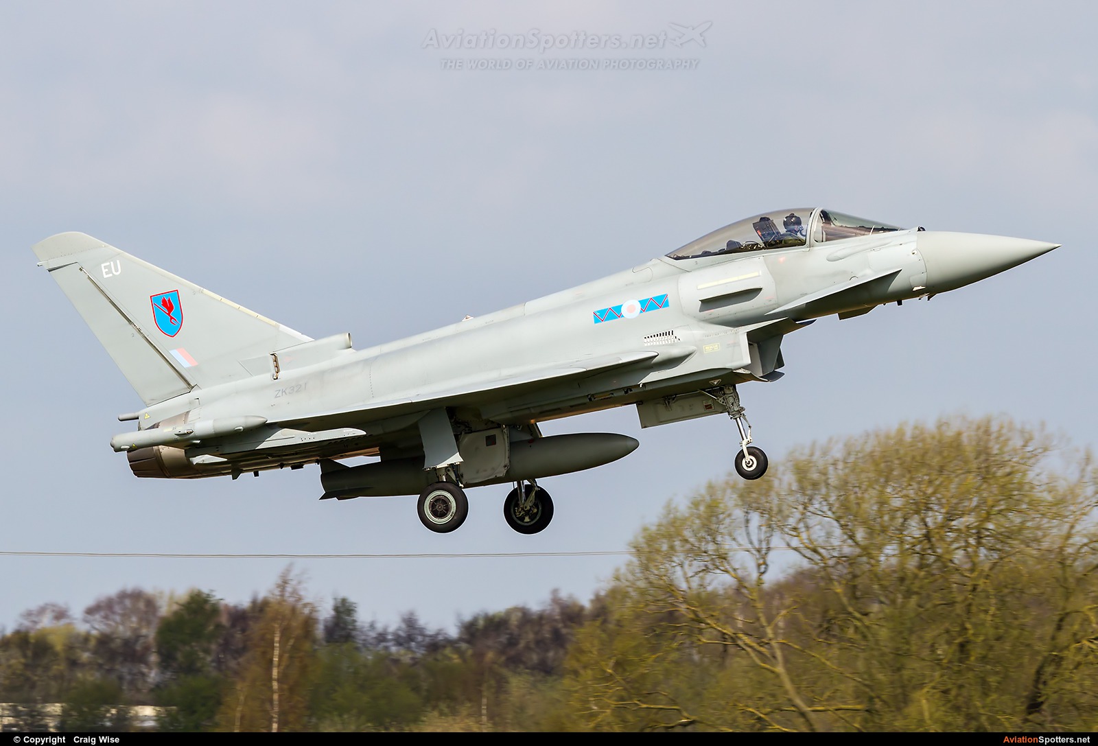 UK - Air Force  -  EF-2000 Typhoon FGR.4  (ZK321) By Craig Wise (Tigger Bounce)