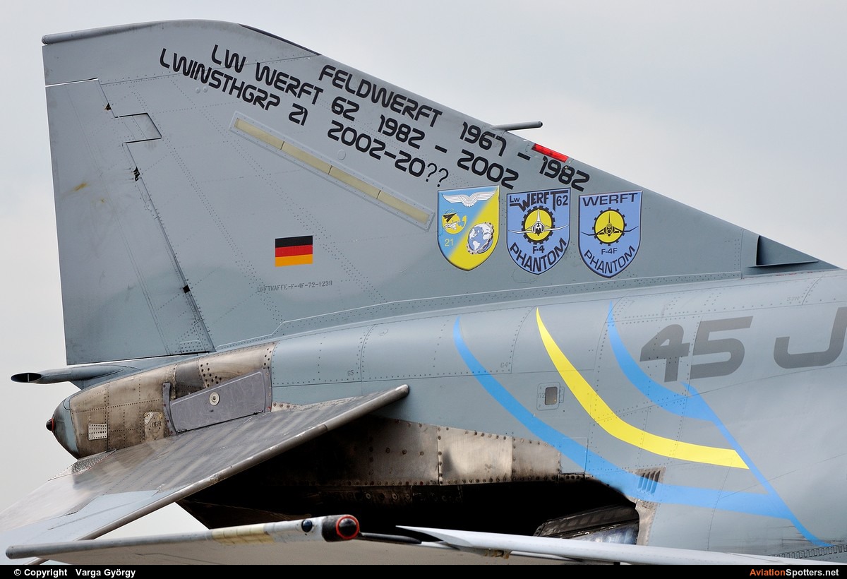 Germany - Air Force  -  F-4F Phantom II  (38+28) By Varga György (vargagyuri)