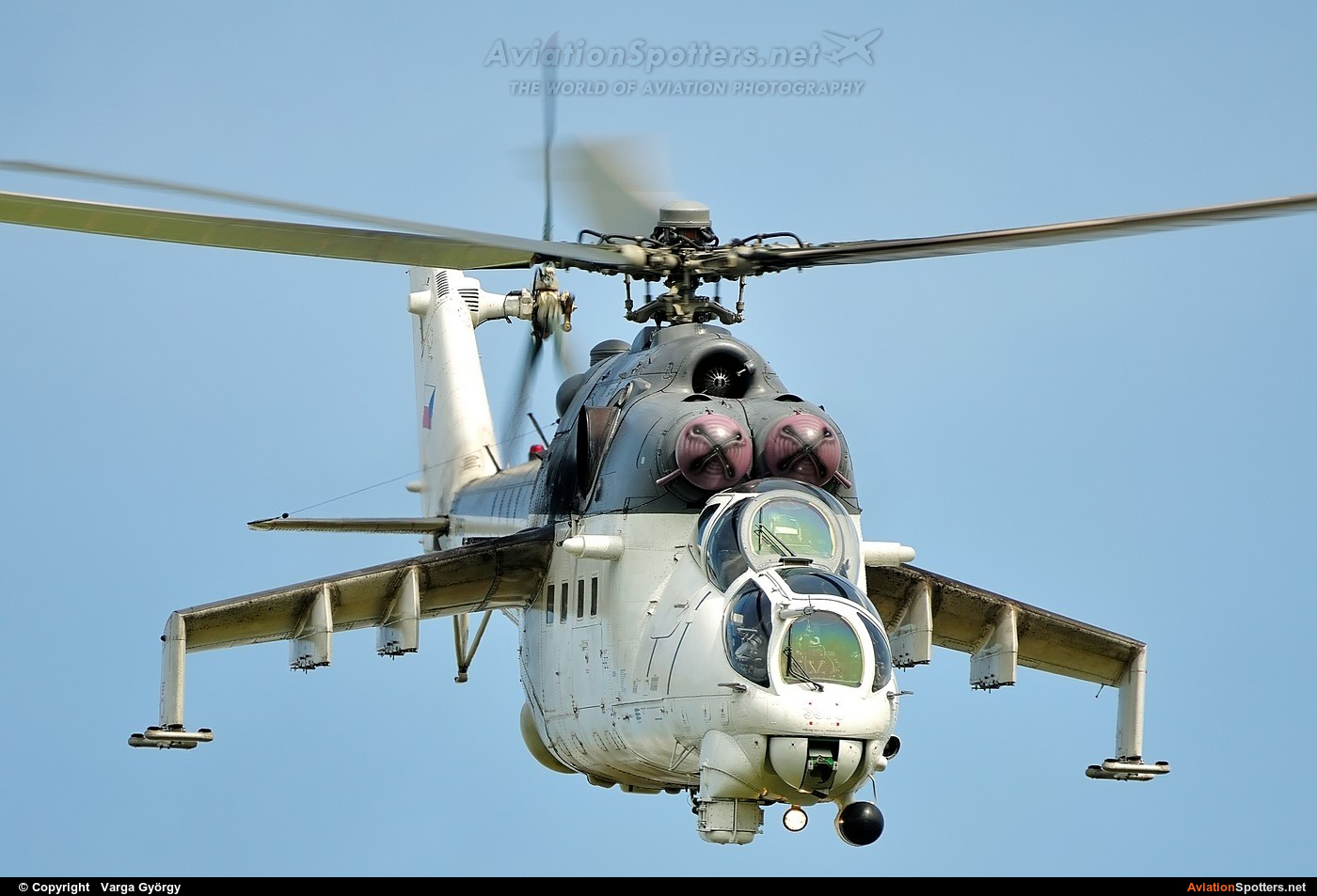 Czech - Air Force  -  Mi-35  (3370) By Varga György (vargagyuri)