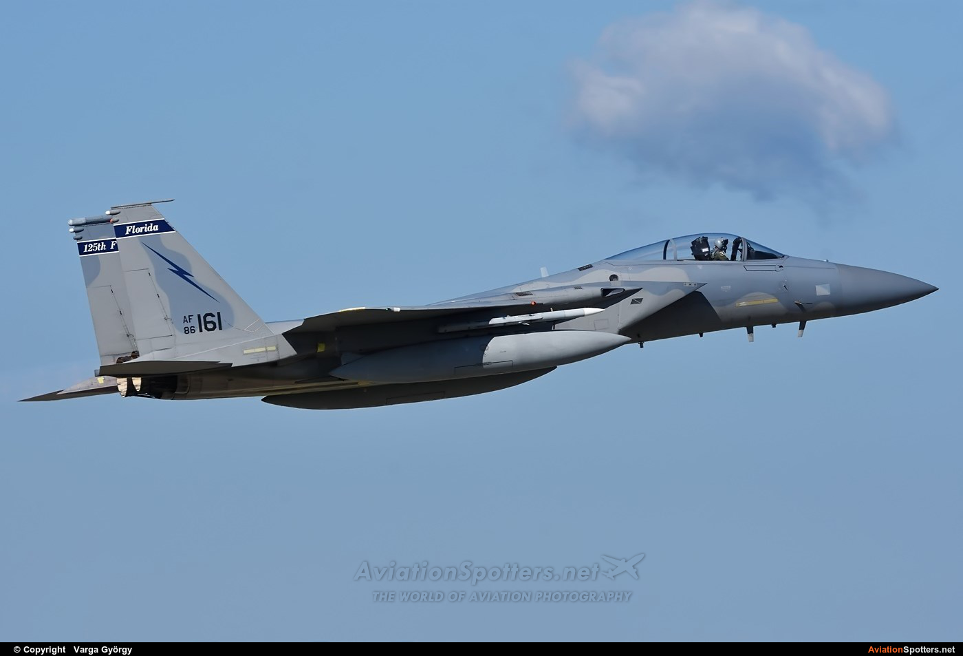 USA - Air Force  -  F-15C Eagle  (86-0161) By Varga György (vargagyuri)