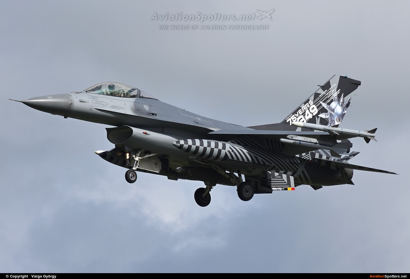 Belgium - Air Force  -  F-16AM Fighting Falcon  (FA-70) By Varga György (vargagyuri)