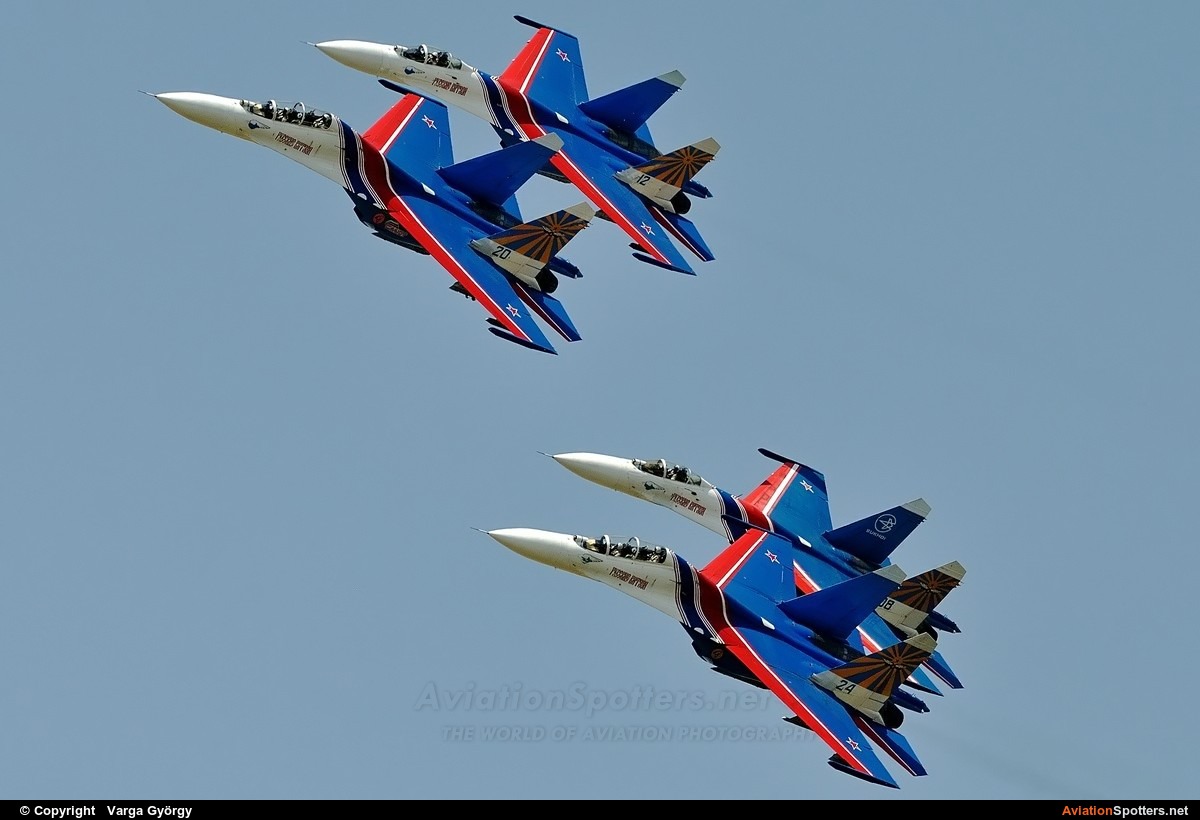 Russia - Air Force : Russian Knights  -  Su-27UB  (20) By Varga György (vargagyuri)