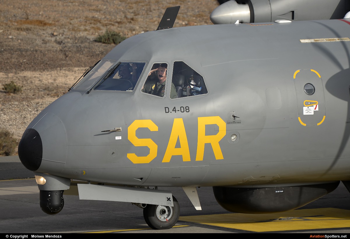 Spain - Air Force  -  CN-235  (D.4-08) By Moises Mendoza (Moises Mendoza)