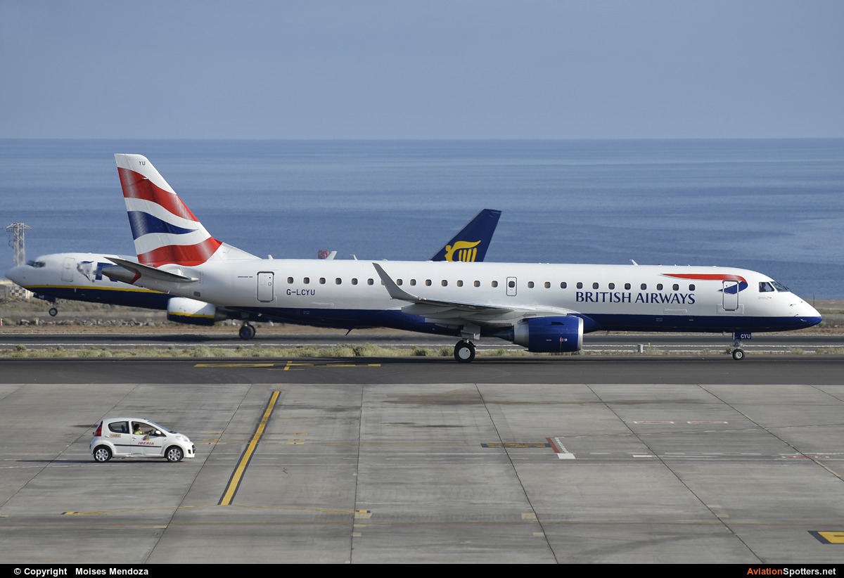 British Airways - City Flyer  -  190  (G-LCYU) By Moises Mendoza (Moises Mendoza)