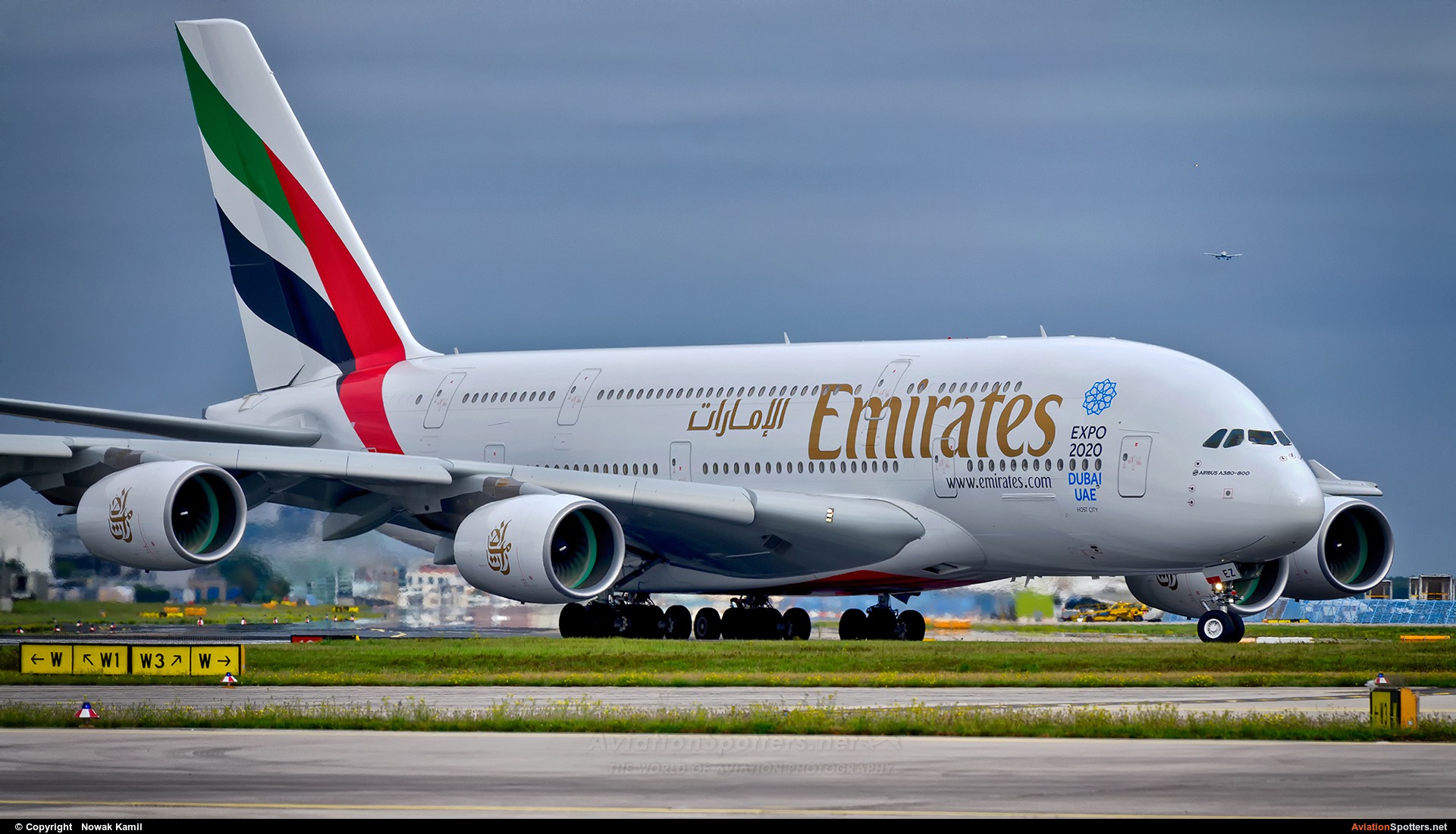 Emirates Airlines  -  A380-841  (A6-EEZ) By Nowak Kamil (kretek)