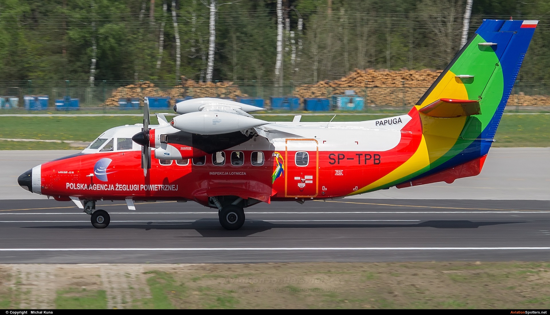 Polish Air Navigation Services Agency - PAZP  -  L-410UVP-E Turbolet  (SP-TPB) By Michał Kuna (big)