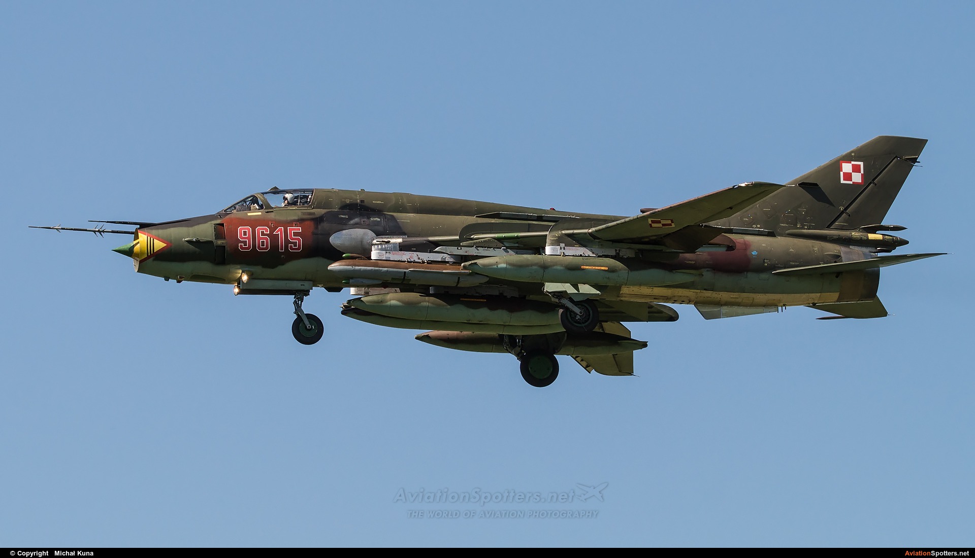 Poland - Air Force  -  Su-22M-4  (9615) By Michał Kuna (big)
