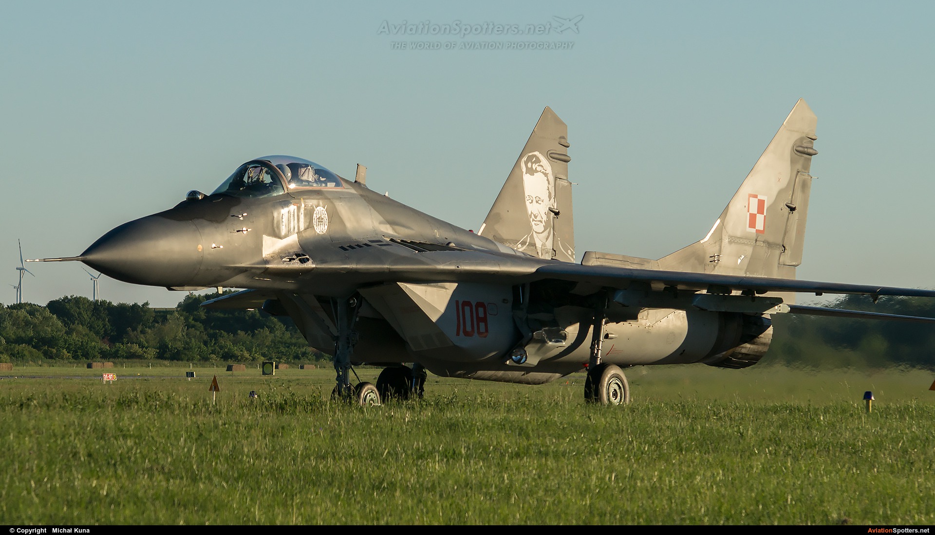 Poland - Air Force  -  MiG-29A  (108) By Michał Kuna (big)