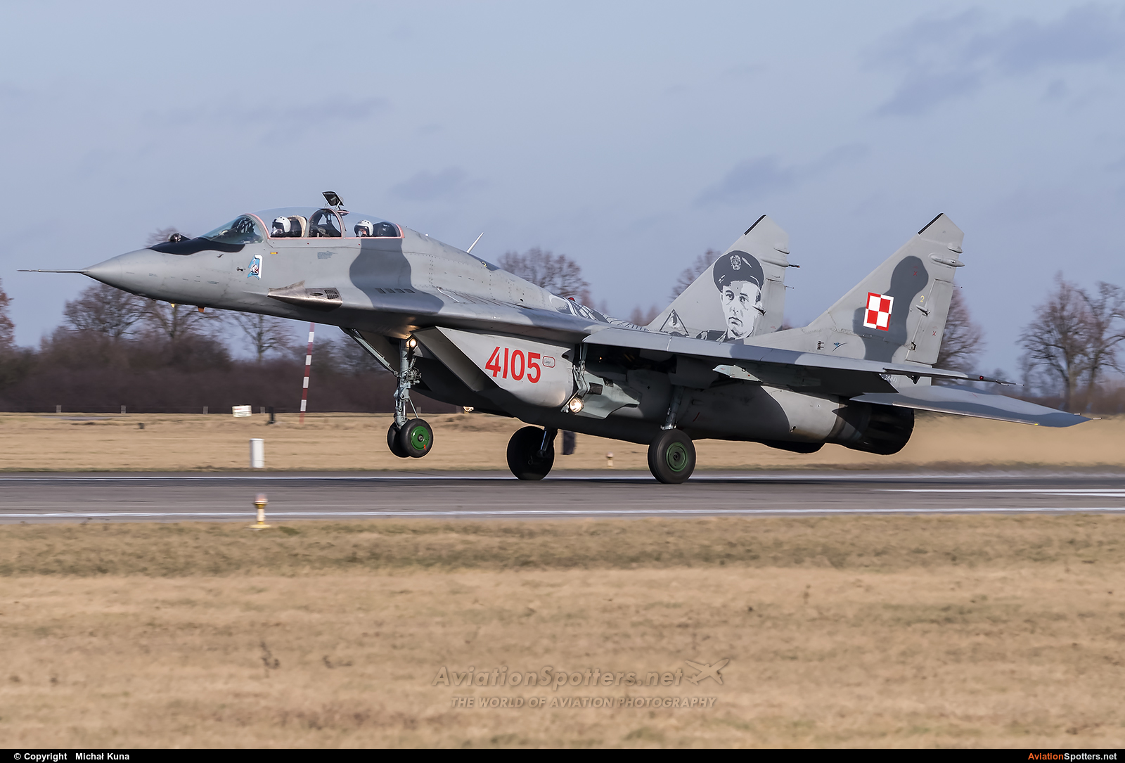 Poland - Air Force  -  MiG-29GT  (4105) By Michał Kuna (big)