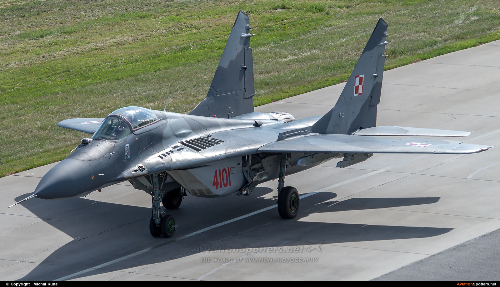 Poland - Air Force  -  MiG-29G  (4101) By Michał Kuna (big)