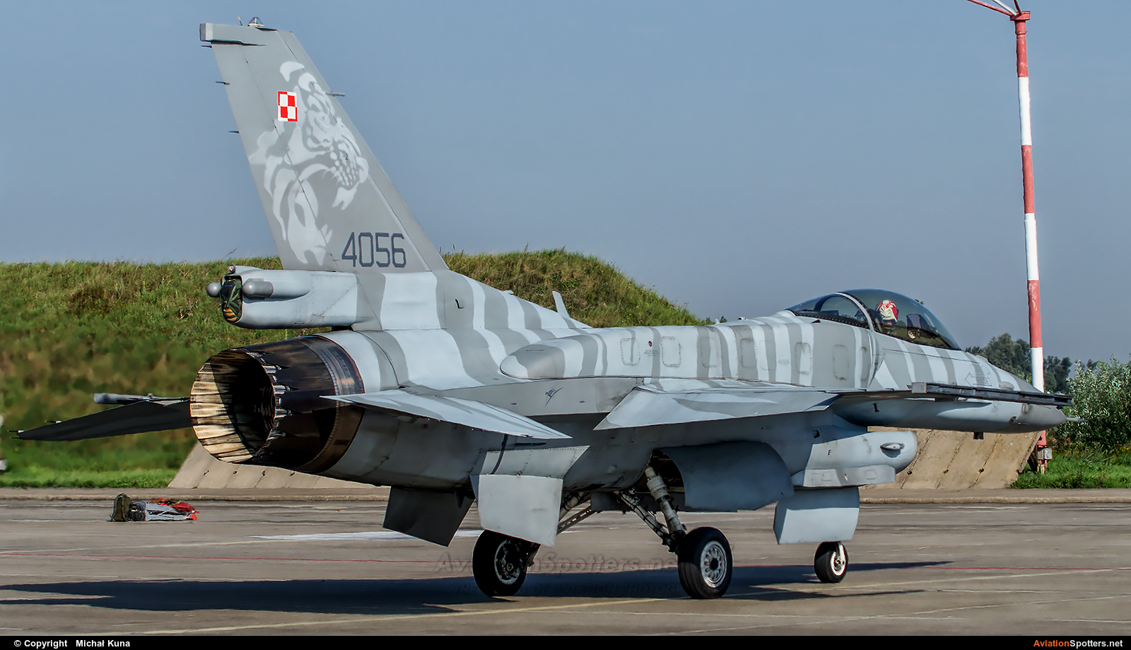 Poland - Air Force  -  F-16C Block 52+  Fighting Falcon  (4056) By Michał Kuna (big)