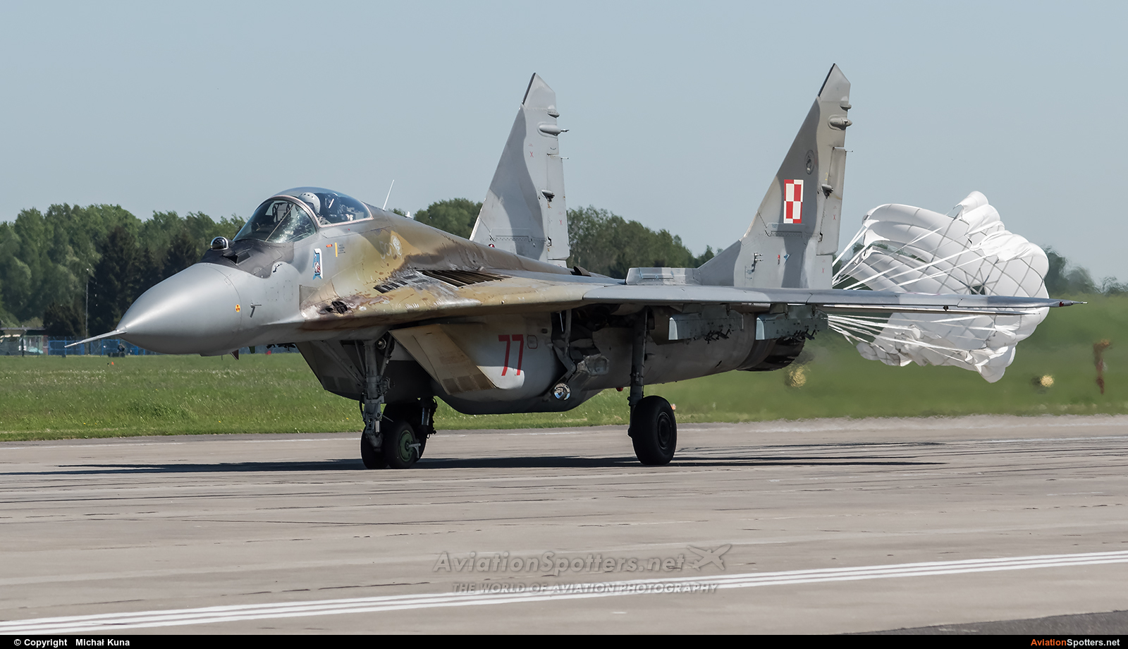 Poland - Air Force  -  MiG-29  (77) By Michał Kuna (big)