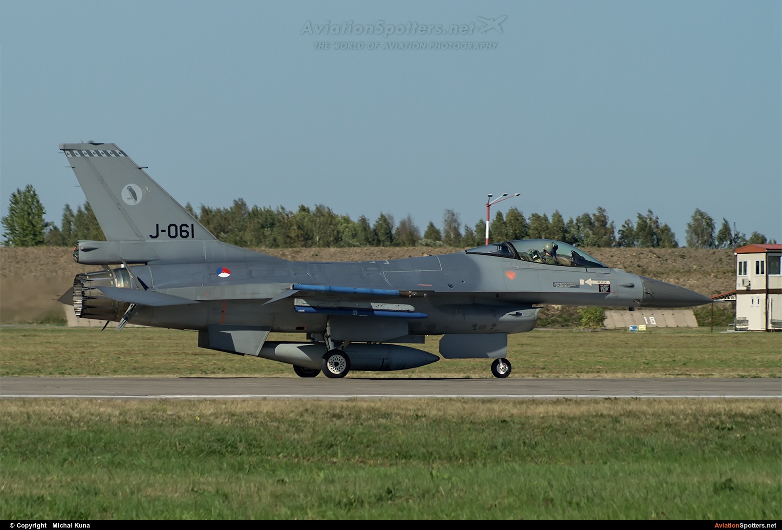 Netherlands - Air Force  -  F-16AM Fighting Falcon  (J-061) By Michał Kuna (big)
