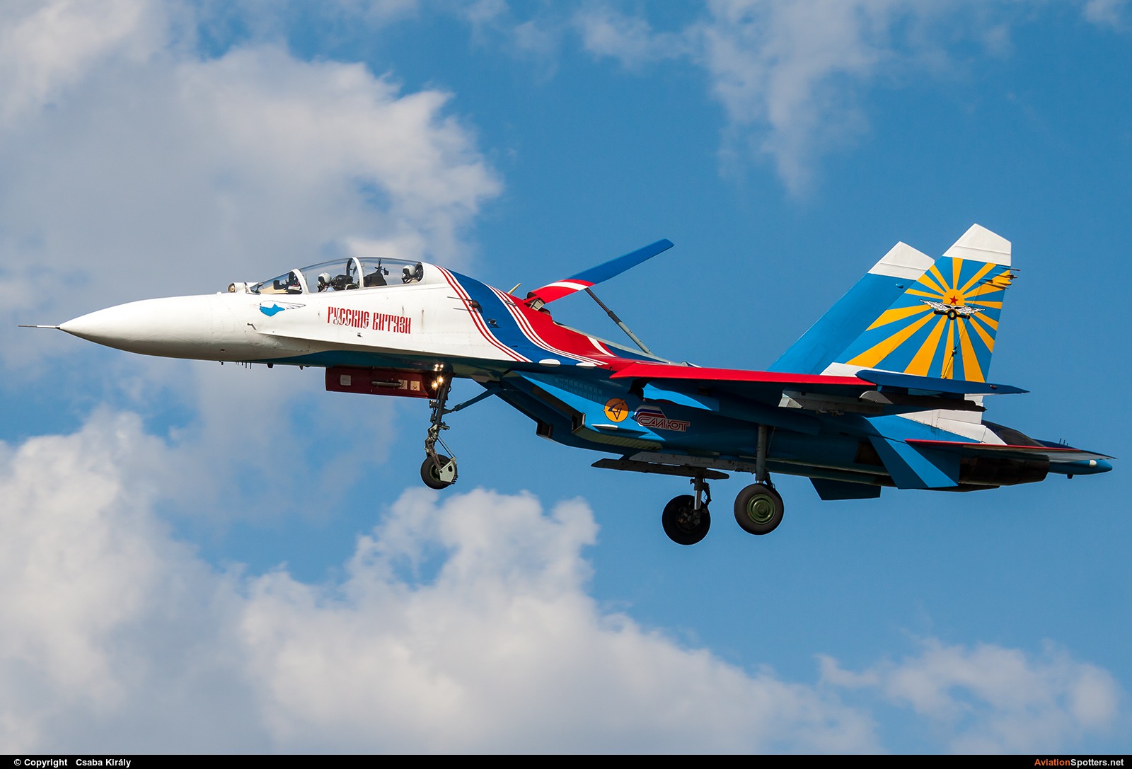 Russia - Air Force : Russian Knights  -  Su-27UB  (20) By Csaba Király (Csaba Kiraly)