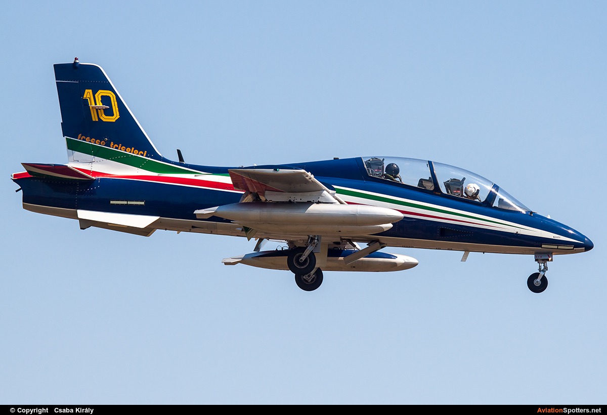 Italy - Air Force : Frecce Tricolori  -  MB-339-A-PAN  (MM54479) By Csaba Király (Csaba Kiraly)