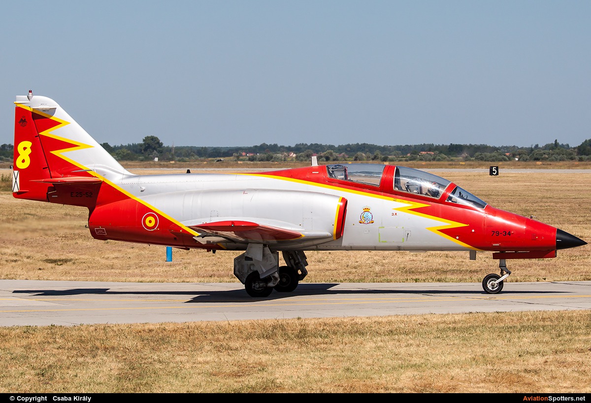 Spain - Air Force : Patrulla Aguila  -  C-101EB Aviojet  (E25-52) By Csaba Király (Csaba Kiraly)