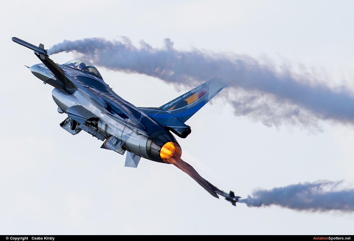 Belgium - Air Force  -  F-16AM Fighting Falcon  (FA-84) By Csaba Király (Csaba Kiraly)