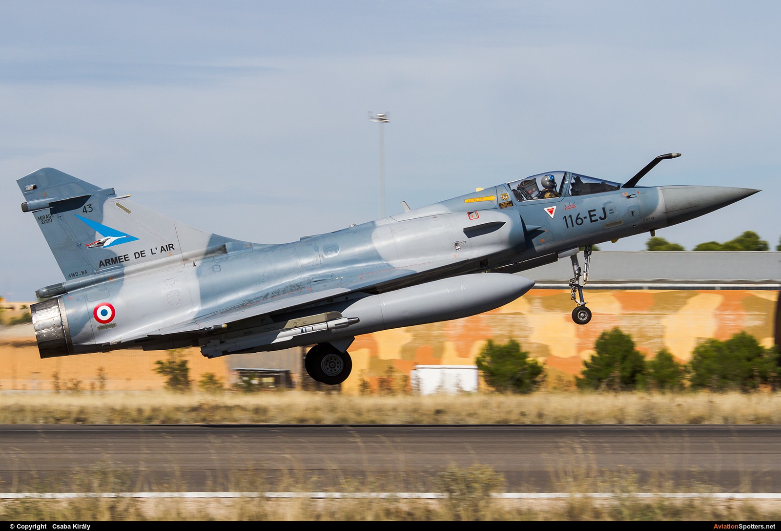 France - Air Force  -  Mirage 2000-5F  (43) By Csaba Király (Csaba Kiraly)