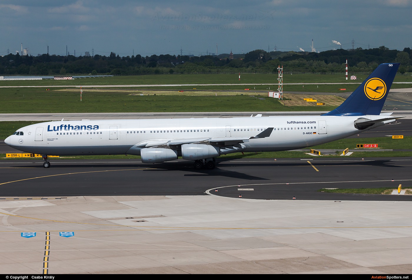 Lufthansa  -  A340-300  (D-AIGO) By Csaba Király (Csaba Kiraly)