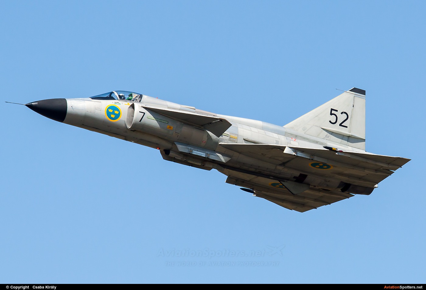 Swedish Air Force Historic Flight  -  AJS 37 Viggen  (SE-DXN) By Csaba Király (Csaba Kiraly)
