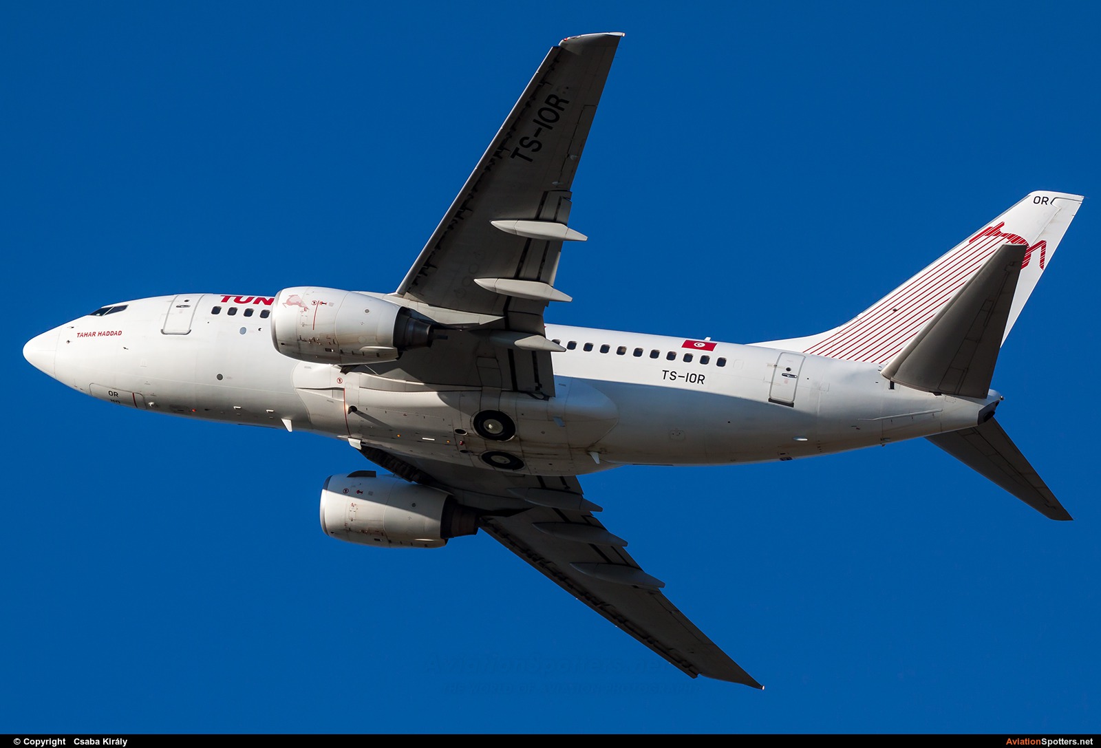Tunisair  -  737-600  (TS-IOR) By Csaba Király (Csaba Kiraly)