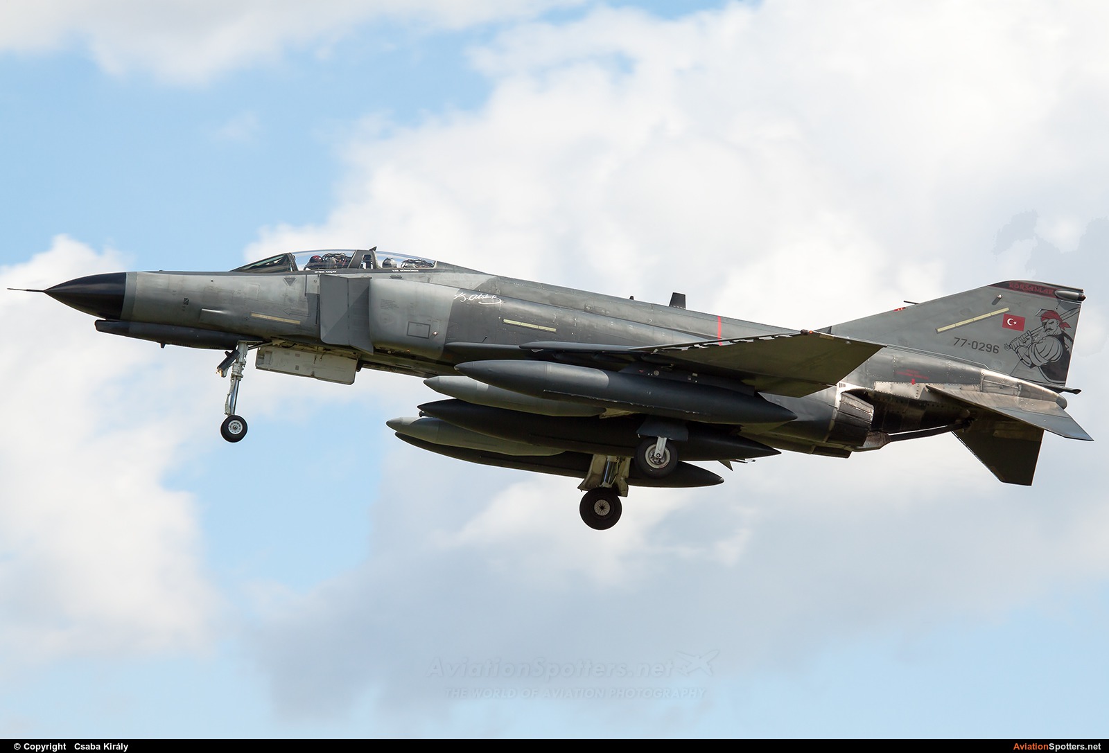 Turkey - Air Force  -  F-4E Terminator  (77-0296) By Csaba Király (Csaba Kiraly)