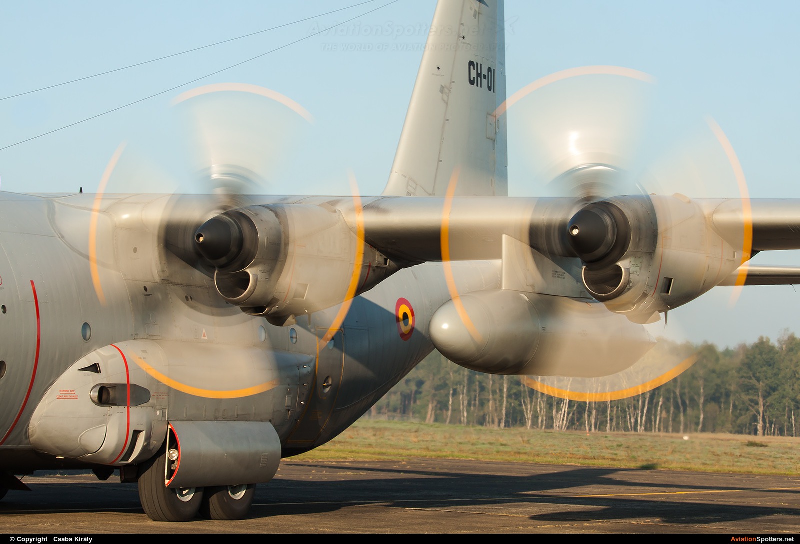 Belgium - Air Force  -  C-130H Hercules  (CH-01) By Csaba Király (Csaba Kiraly)
