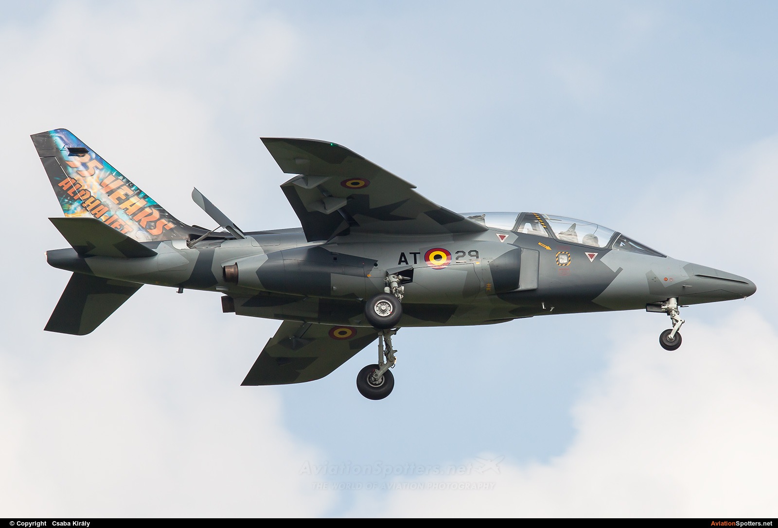 Belgium - Air Force  -  Alpha Jet E  (AT-29) By Csaba Király (Csaba Kiraly)