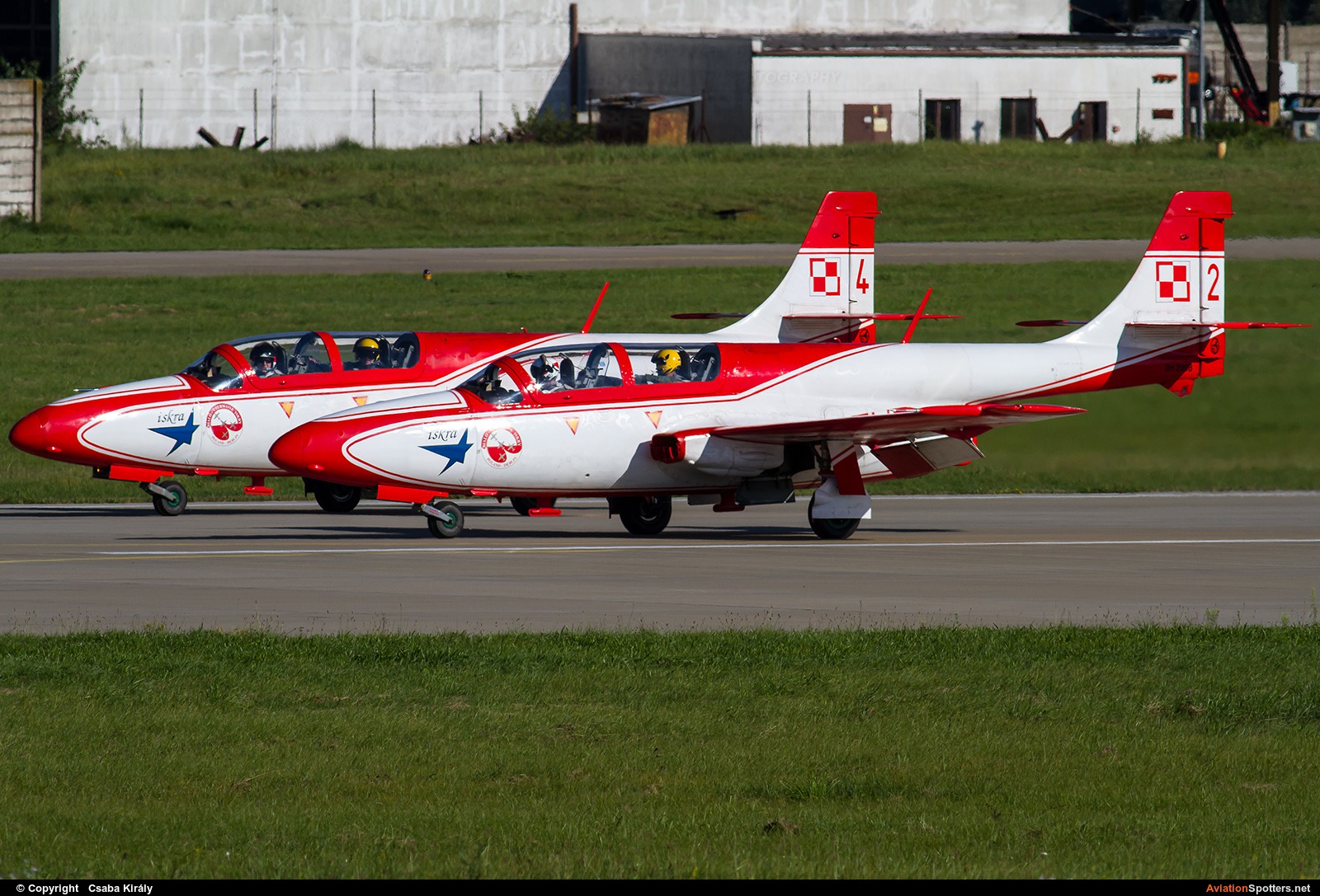 Poland - Air Force: White & Red Iskras  -  TS-11 Iskra  (3H-2008) By Csaba Király (Csaba Kiraly)