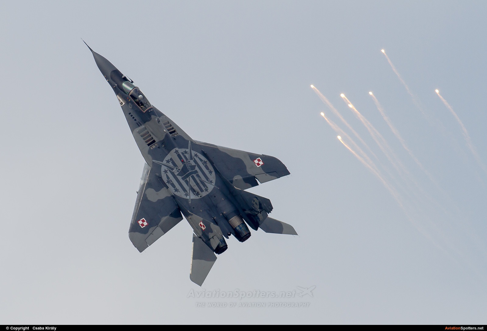 Poland - Air Force  -  MiG-29A  (114) By Csaba Király (Csaba Kiraly)