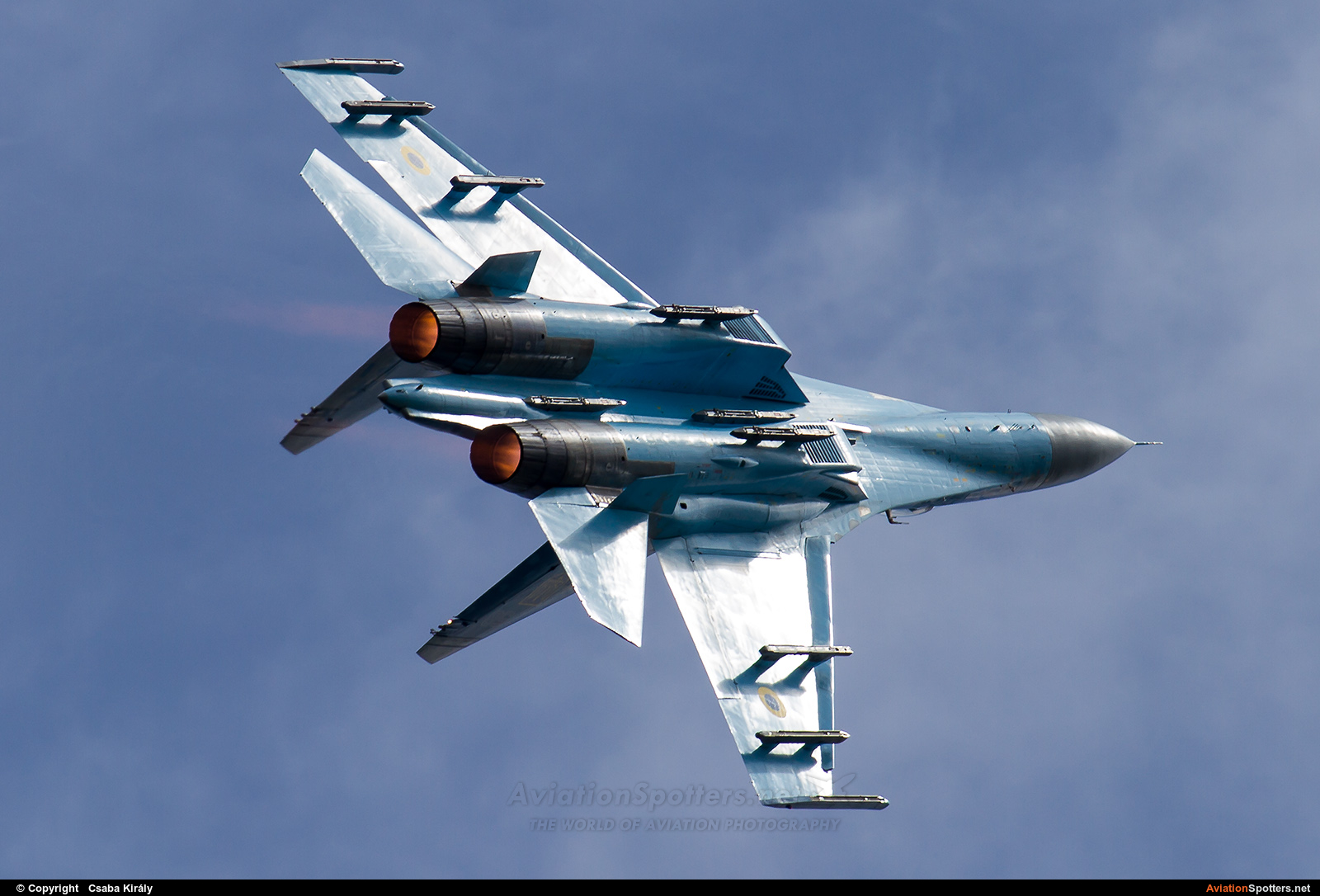 Ukraine - Air Force  -  Su-27P  (58) By Csaba Király (Csaba Kiraly)