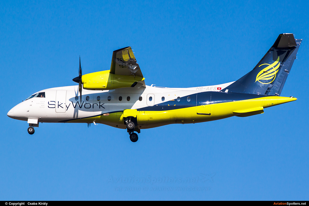 Sky Work Airlines  -  Do.328  (HB-AES) By Csaba Király (Csaba Kiraly)