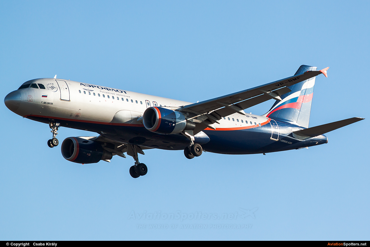 Aeroflot  -  A320  (VP-BMF) By Csaba Király (Csaba Kiraly)