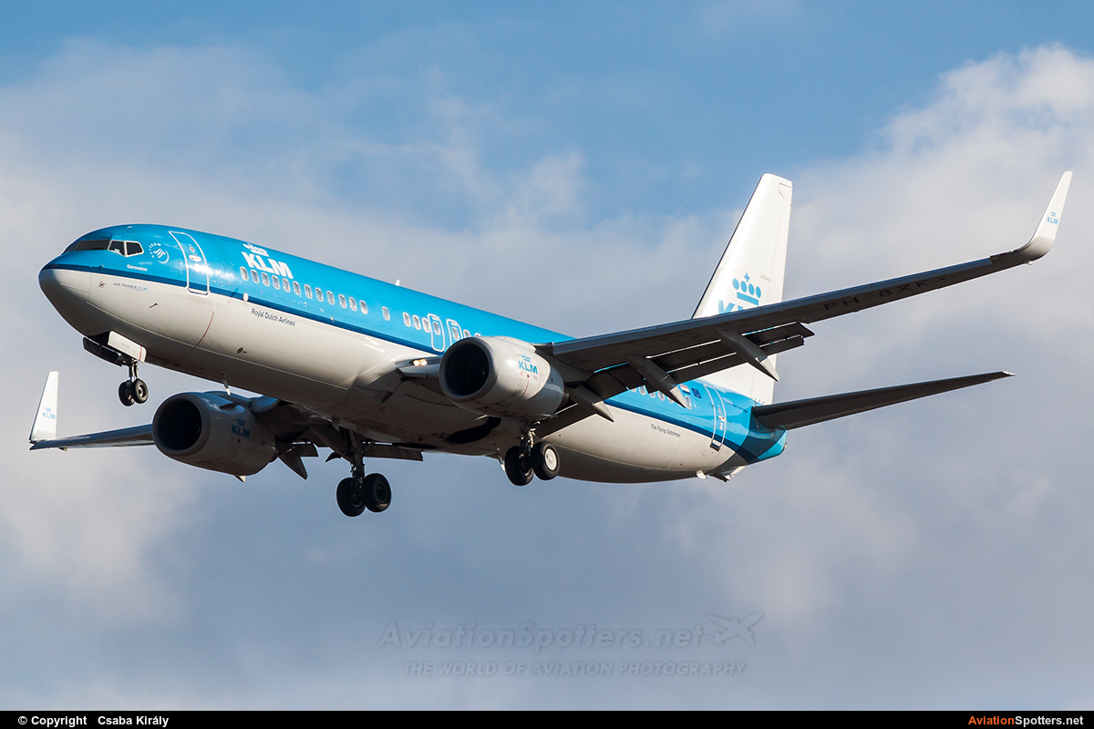 KLM  -  737-800  (PH-BXK) By Csaba Király (Csaba Kiraly)