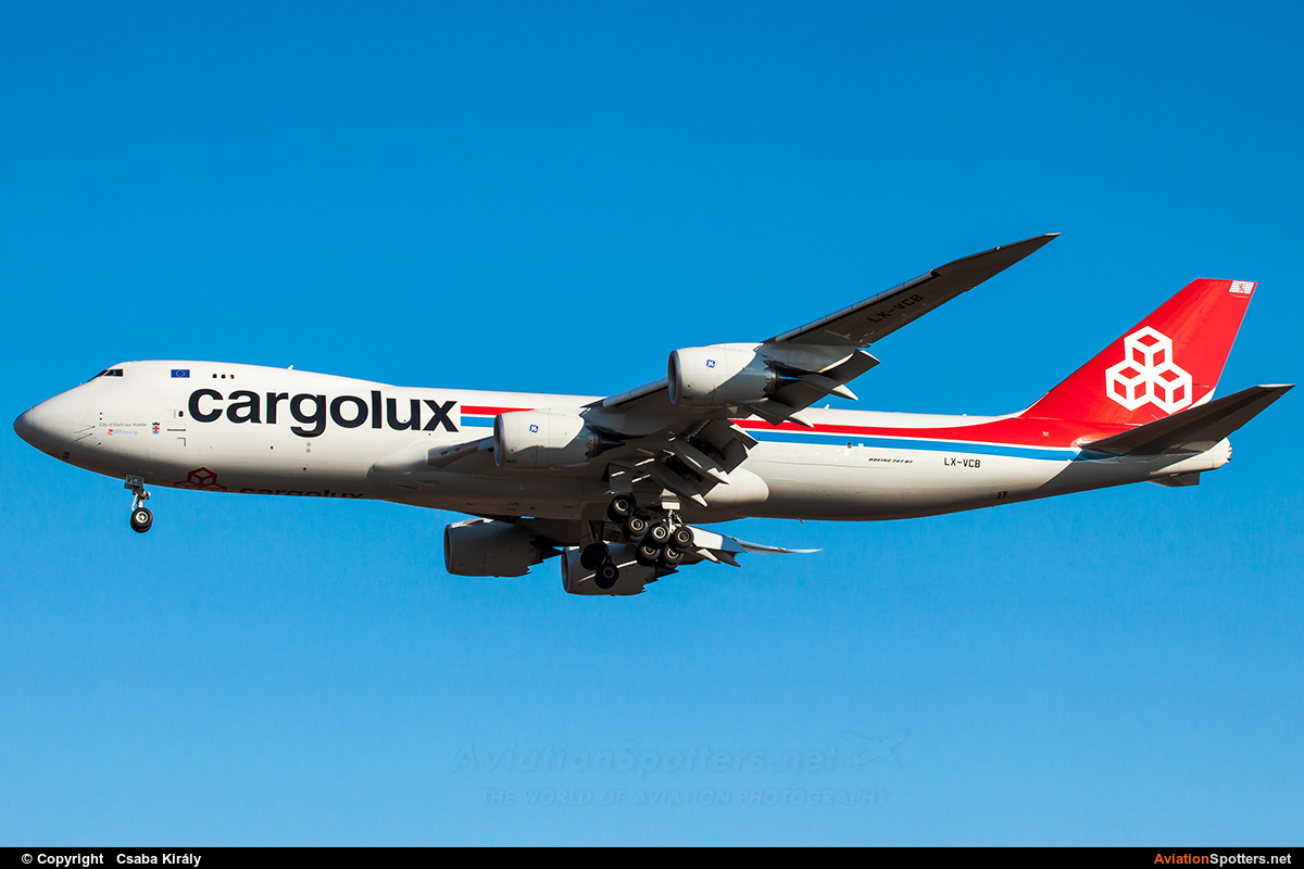 Cargolux  -  747-8F  (LX-VCB) By Csaba Király (Csaba Kiraly)