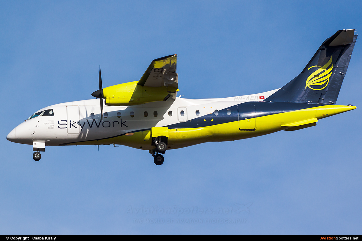 Sky Work Airlines  -  Do.328  (HB-AER) By Csaba Király (Csaba Kiraly)