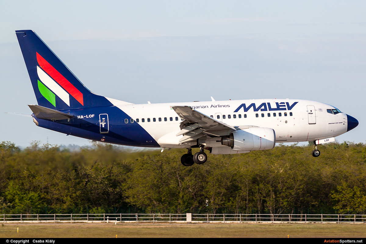 Malev  -  737-600  (HA-LOF) By Csaba Király (Csaba Kiraly)